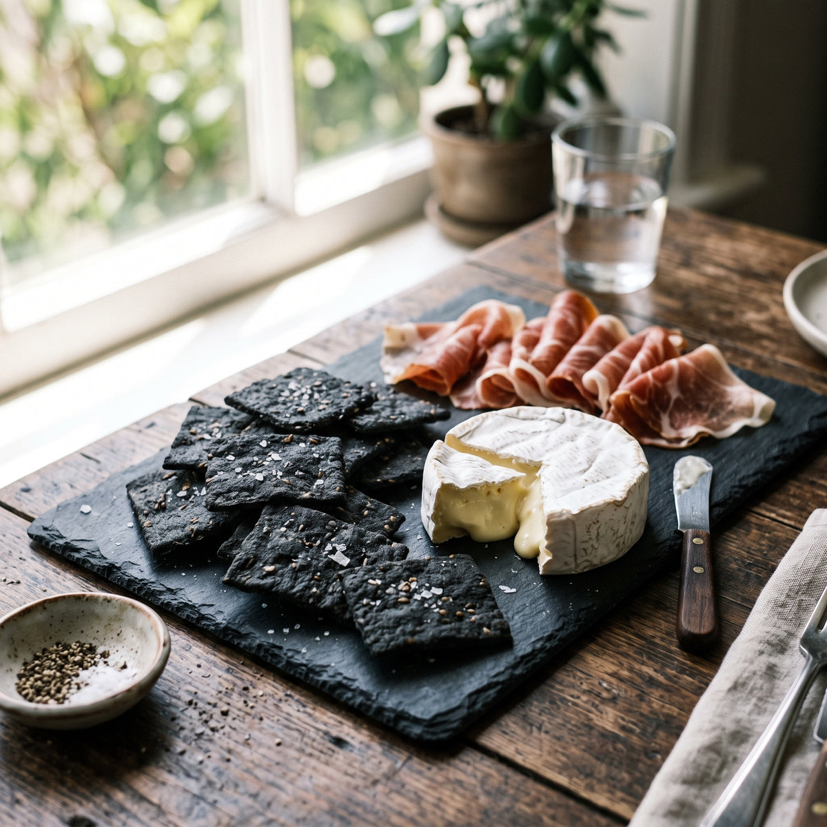 Activated Charcoal Crackers