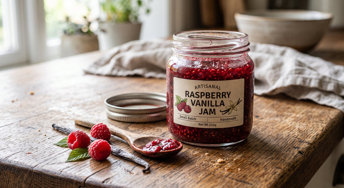Raspberry Vanilla Jam
